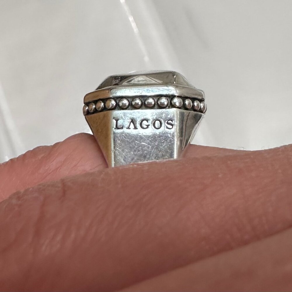 LAGOS Rocks Sterling Silver and 18K ring - Picture 5 of 11